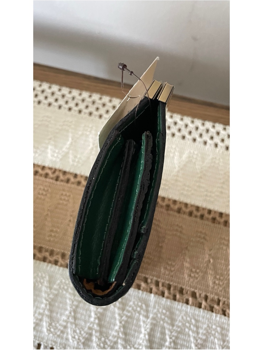 Patricia Nash Emerald Green Embossed Leather Wallet - Picture 12 of 13